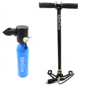 Mini Dive Air (0,5 L) + Hand Pumpe